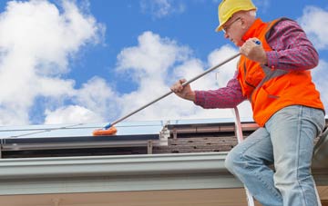 Aby soft wash roof cleaning